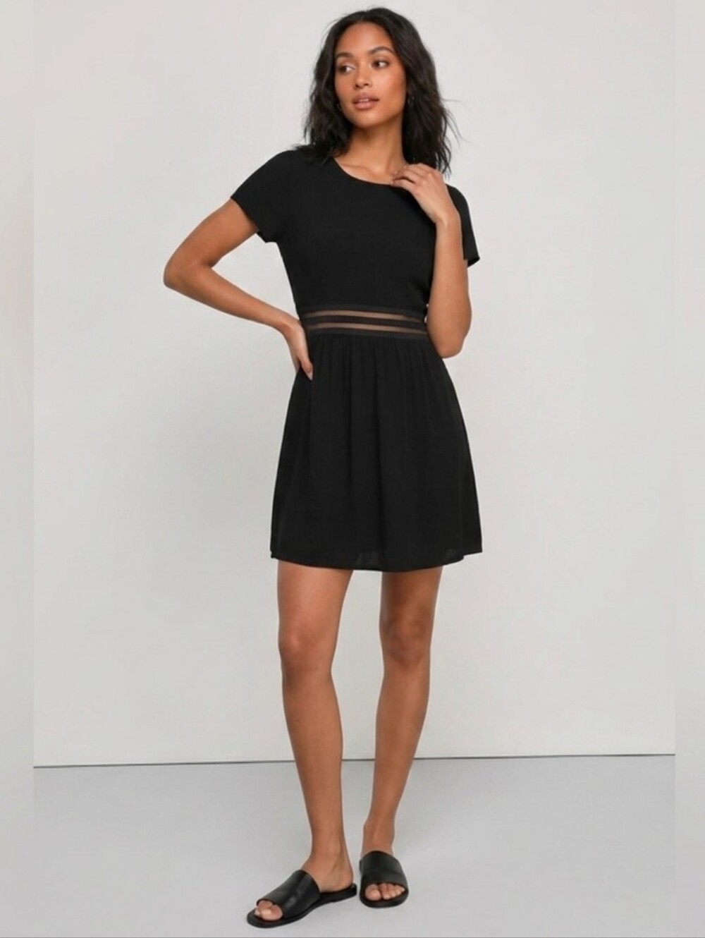 Lulus Lined Viscose/Rayon Dress